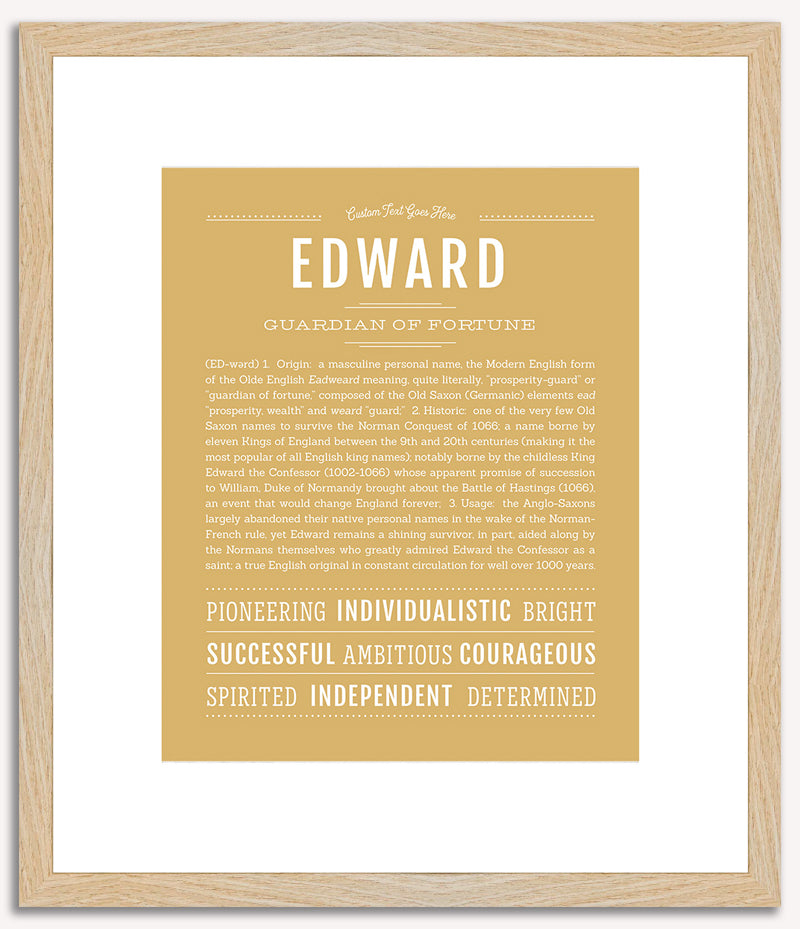 Edward | Name Art Print