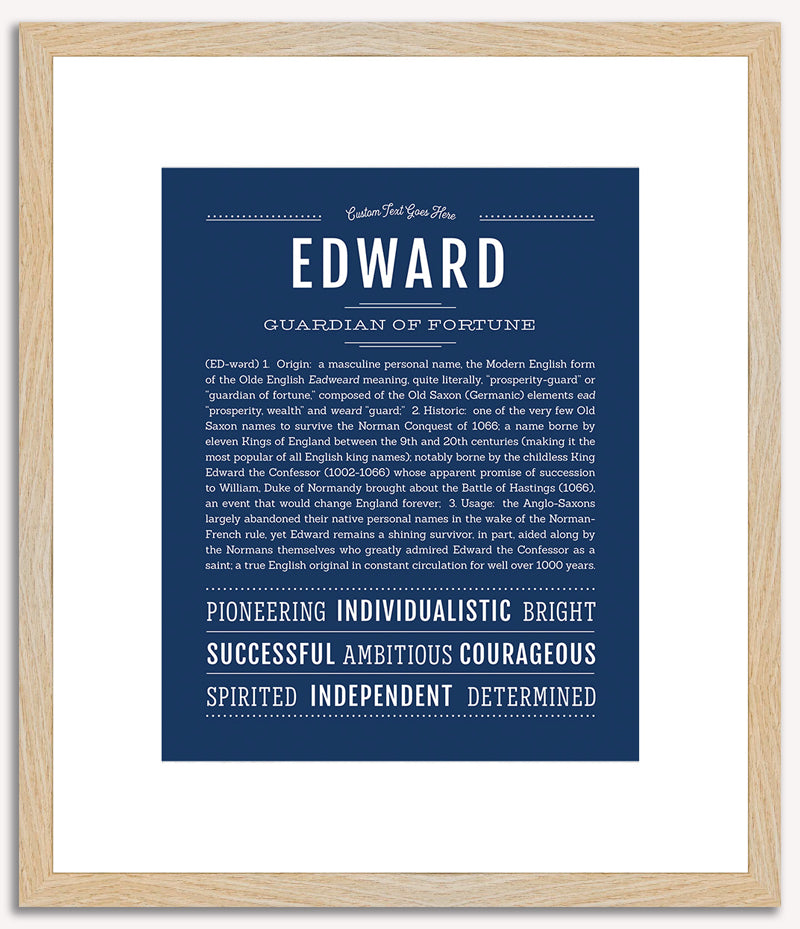 Edward | Name Art Print