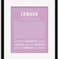 Frame Options | Lilac | Black Frame, Matted