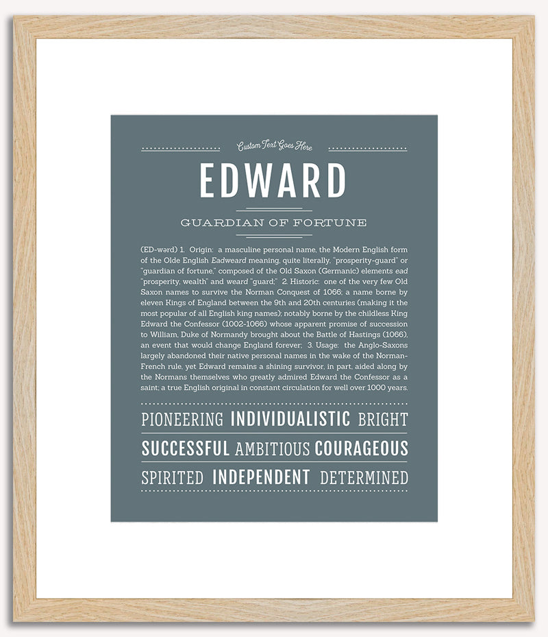 Edward | Name Art Print