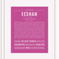 Frame Options | Dark Pink | White Frame, Matted