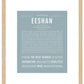 Frame Options | Powder Blue | Maple Frame, Matted
