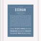 Frame Options | Steele Blue | White Frame, Matted