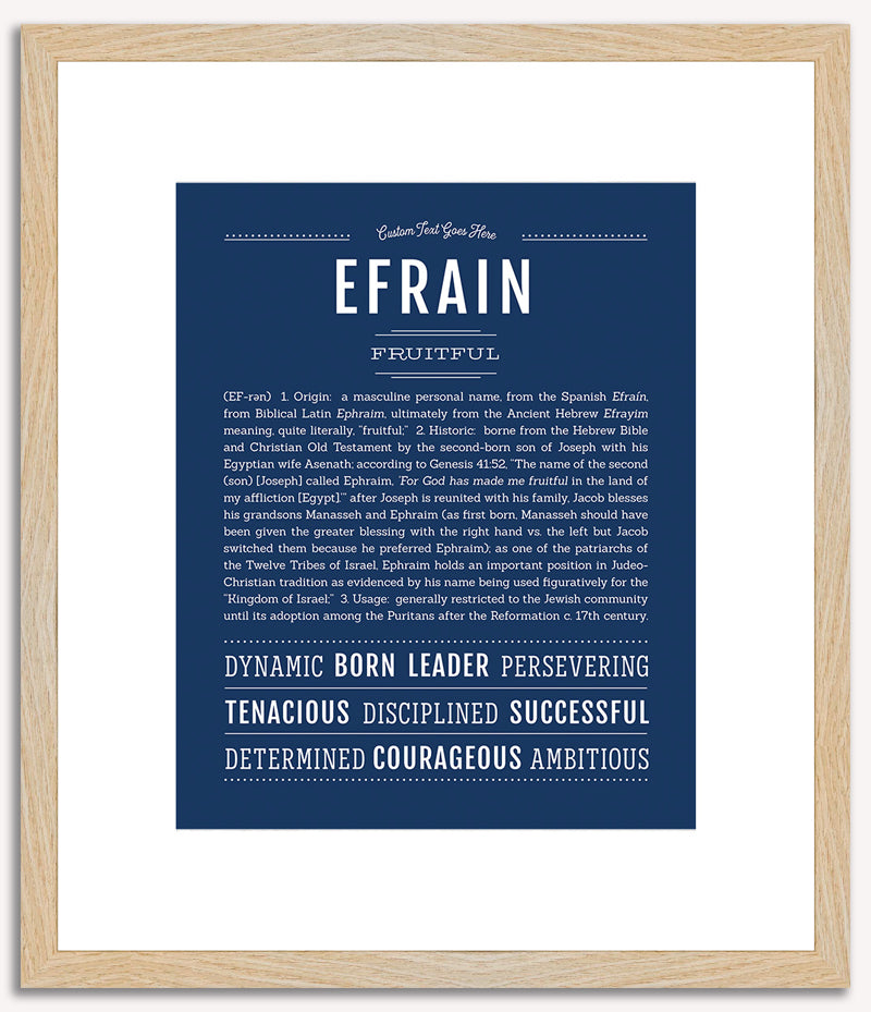 Efrain | Name Art Print