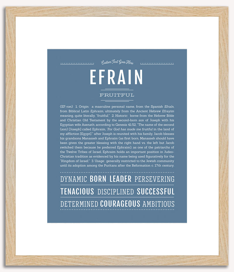 Efrain | Name Art Print