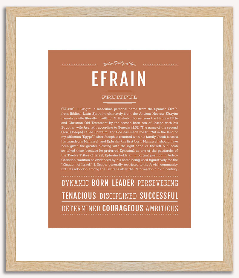 Efrain | Name Art Print