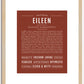 Eileen | Name Art Print