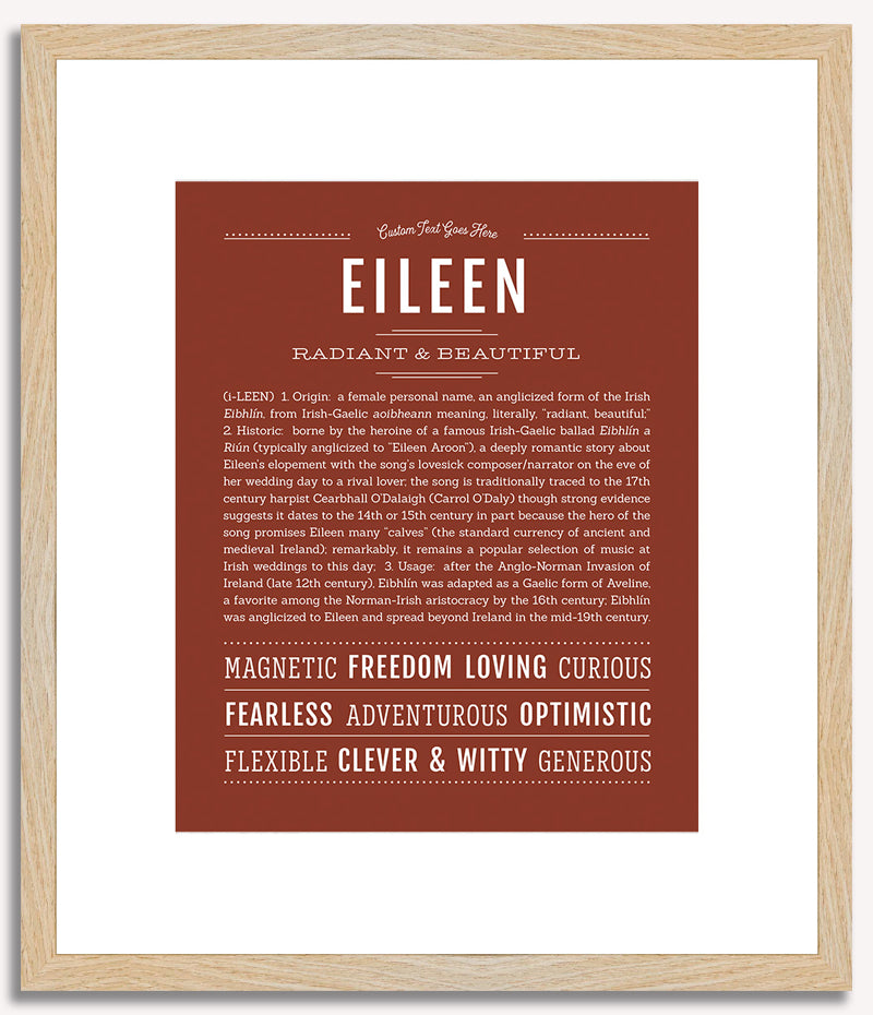 Eileen | Name Art Print