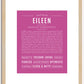 Eileen | Name Art Print