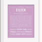 Frame Options | Lilac | White Frame, Matted