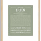 Eileen | Name Art Print