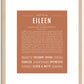 Eileen | Name Art Print