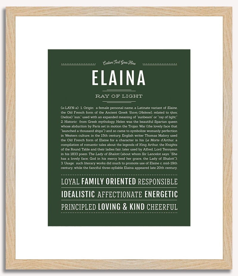 Elaina | Name Art Print