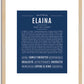 Elaina | Name Art Print