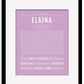 Frame Options | Lilac | Black Frame, Matted