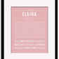 Frame Options | Dusty Rose | Black Frame, Matted