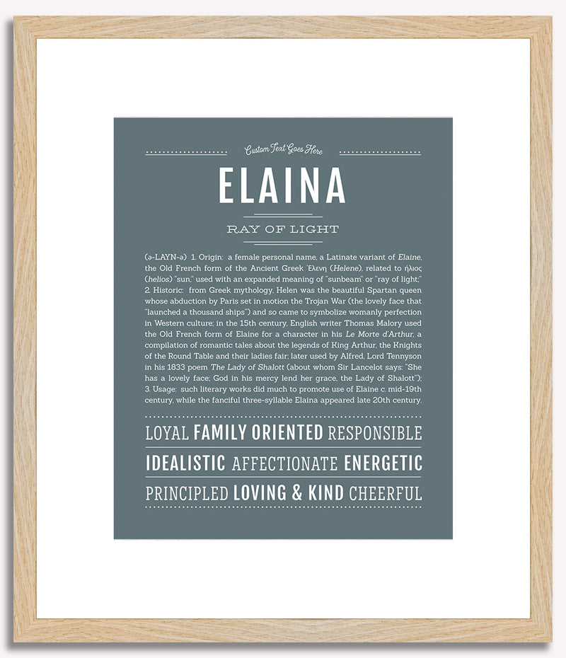 Elaina | Name Art Print