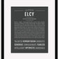 Elcy | Name Art Print