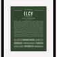 Elcy | Name Art Print