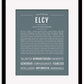 Elcy | Name Art Print
