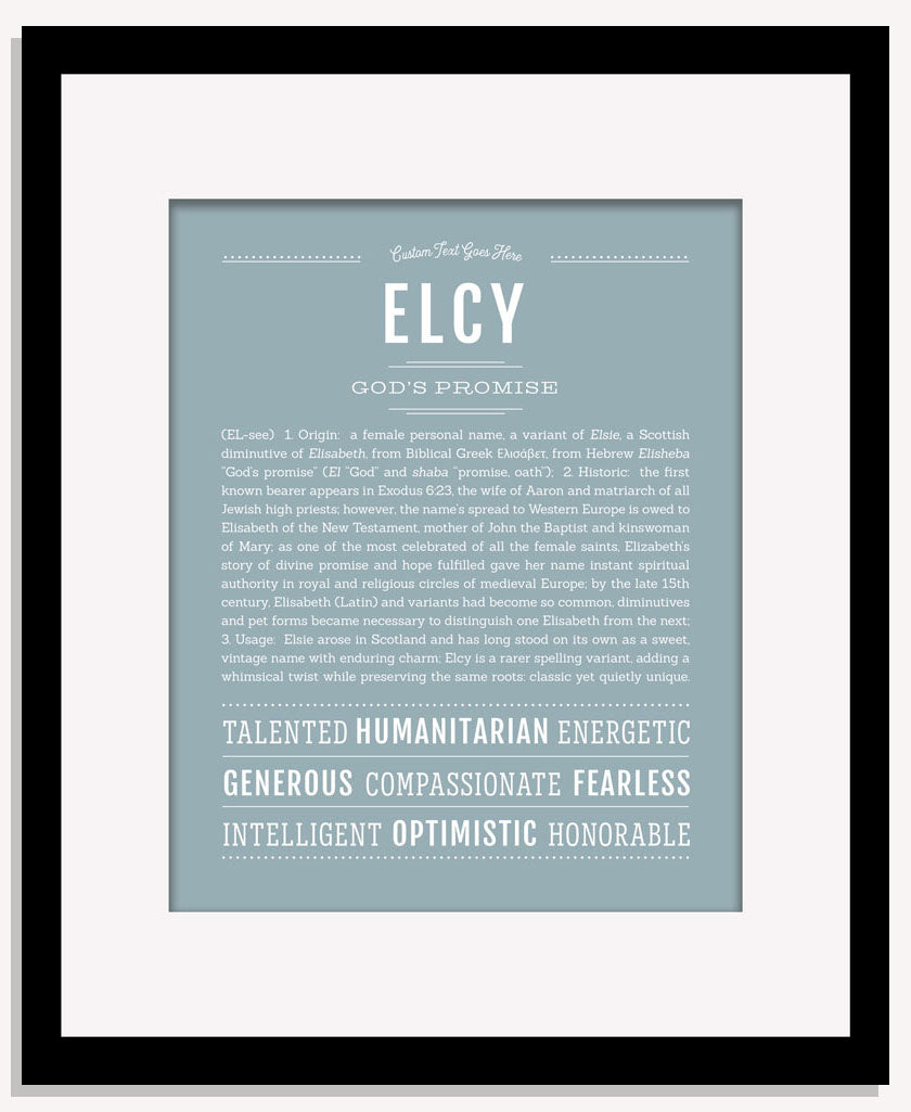 Elcy | Name Art Print