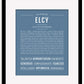 Elcy | Name Art Print