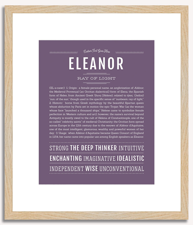 Eleanor | Name Art Print