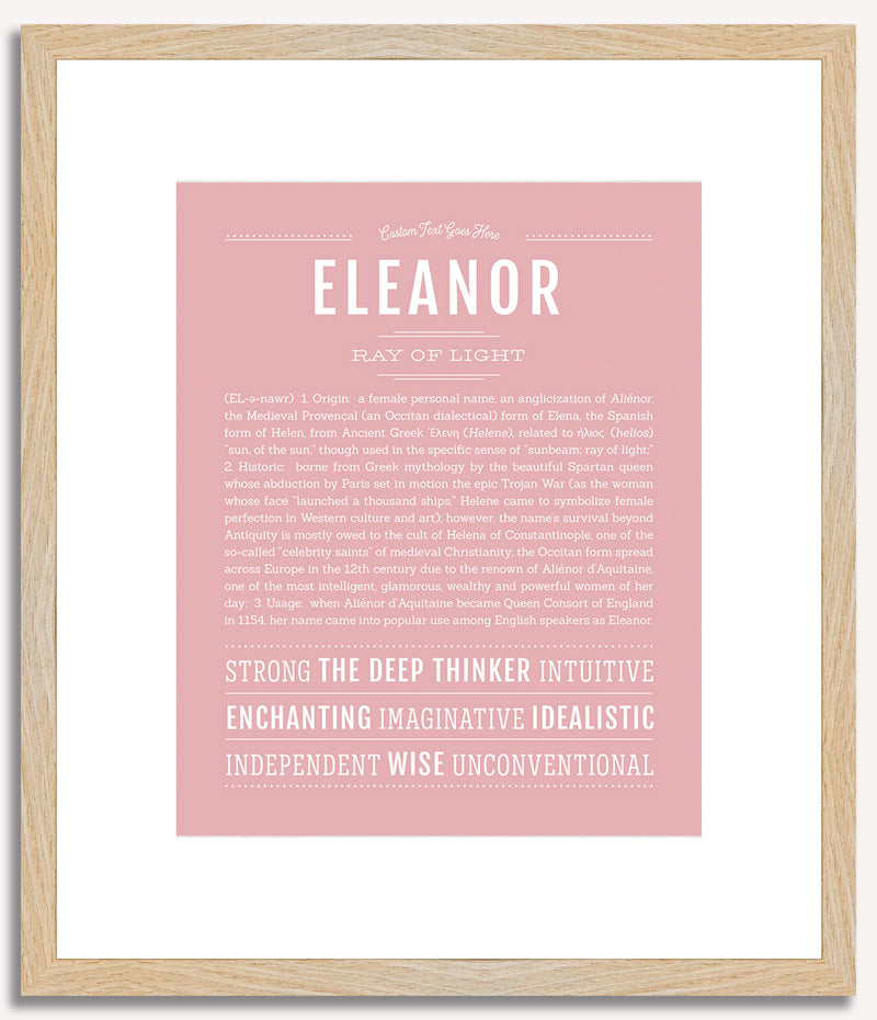 Eleanor | Name Art Print