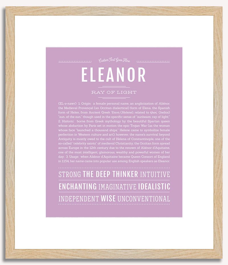 Eleanor | Name Art Print