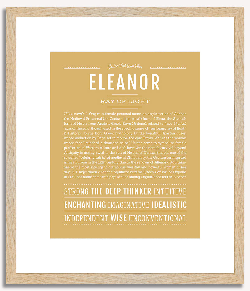 Eleanor | Name Art Print