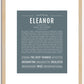 Eleanor | Name Art Print