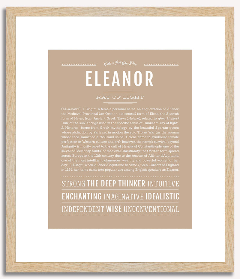 Eleanor | Name Art Print