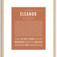 Eleanor | Name Art Print