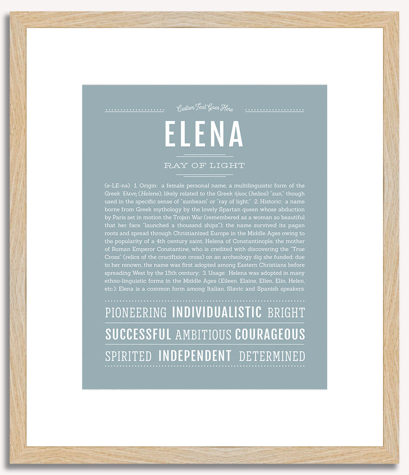 Elena | Name Art Print