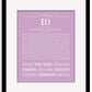 Frame Options | Lilac | Black Frame, Matted