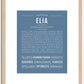 Elia | Name Art Print