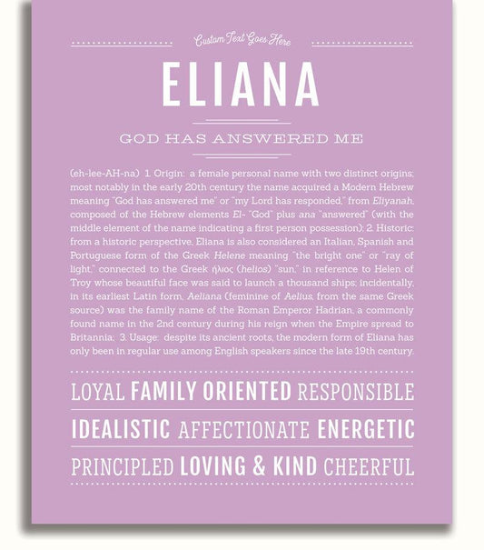 Frame Options | Lilac | No Frame