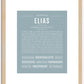 Elias | Name Art Print