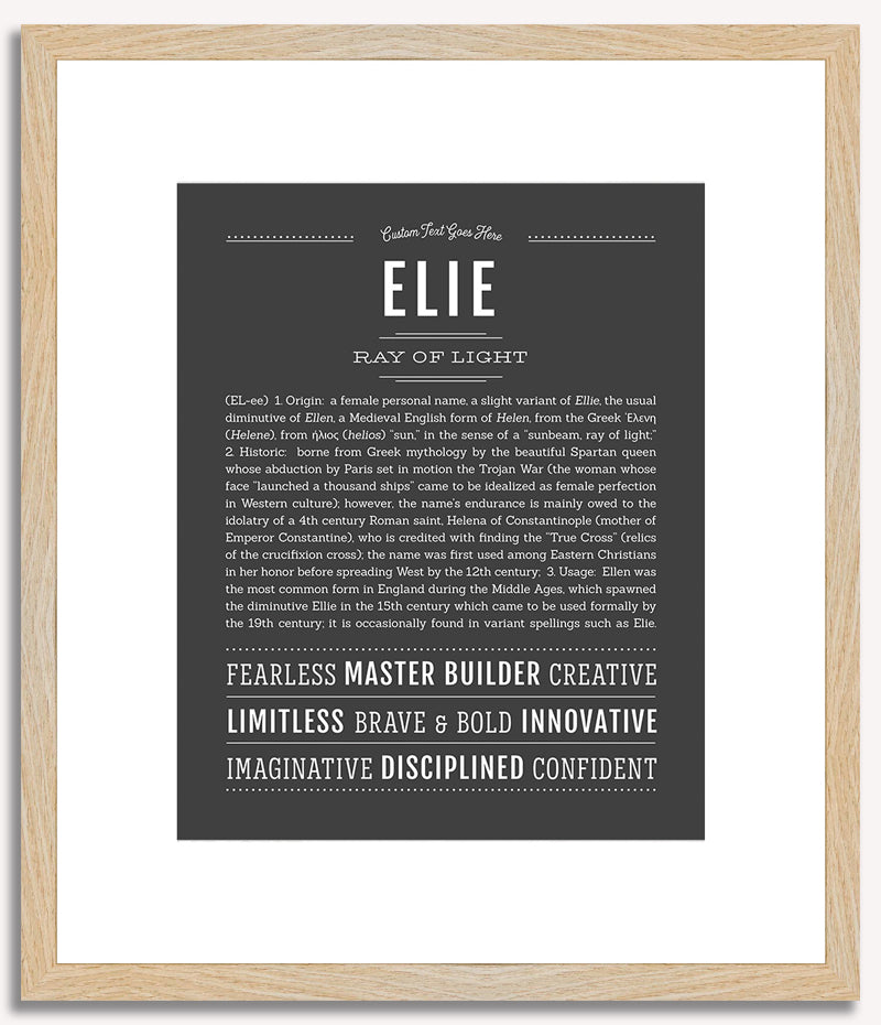 Elie | Name Art Print