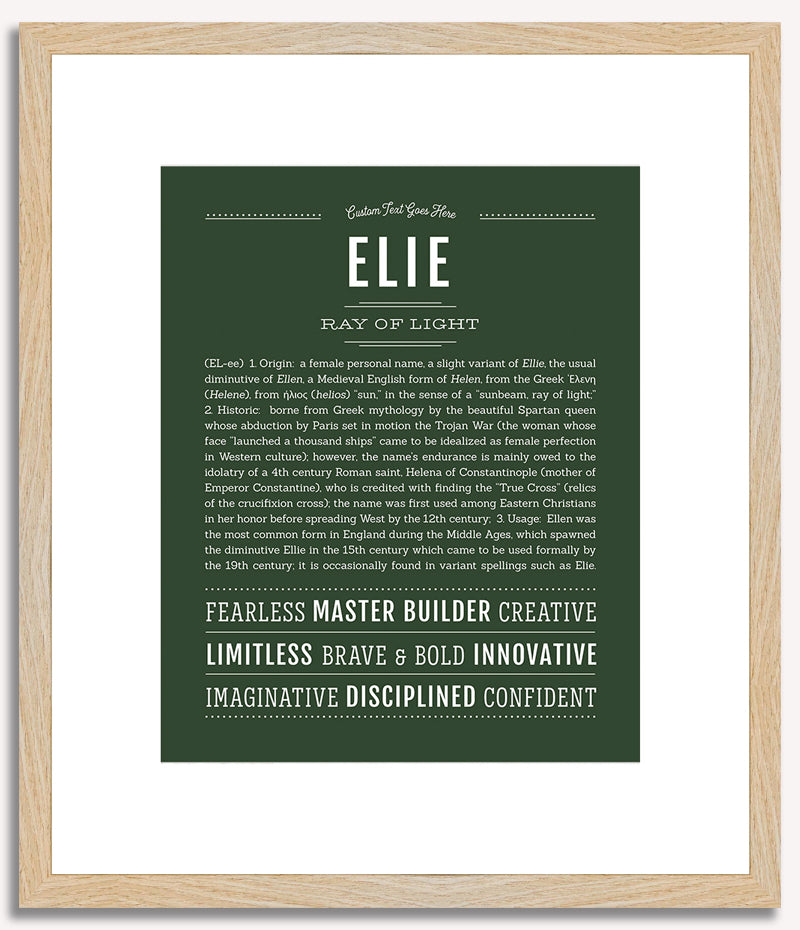 Elie | Name Art Print