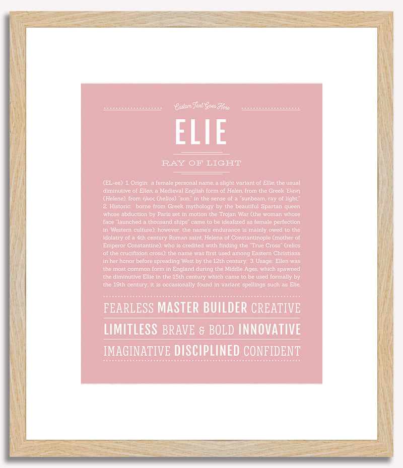 Elie | Name Art Print