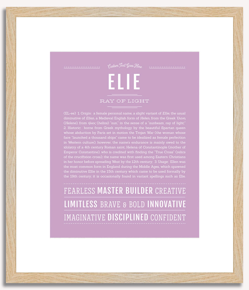 Elie | Name Art Print