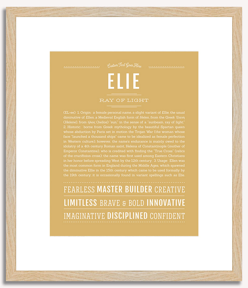 Elie | Name Art Print