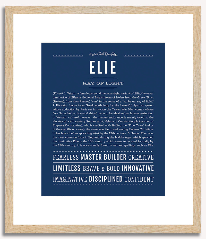 Elie | Name Art Print