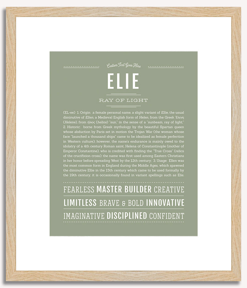 Elie | Name Art Print