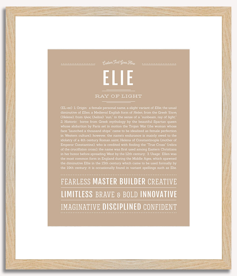 Elie | Name Art Print