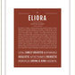Eliora | Name Art Print