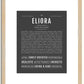 Eliora | Name Art Print