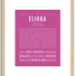 Eliora | Name Art Print