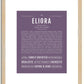 Eliora | Name Art Print